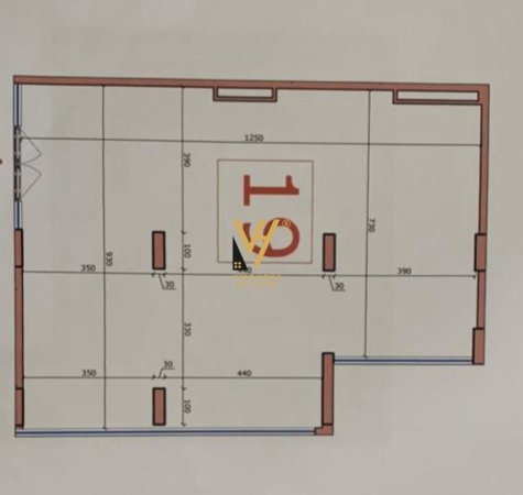 Tirane, shitet dyqan Kati 0, 128 m² 205.000 € (YZBERISHT)