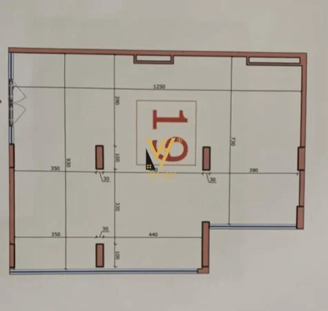 Tirane, shitet dyqan Kati 0, 128 m² 205.000 € (YZBERISHT)