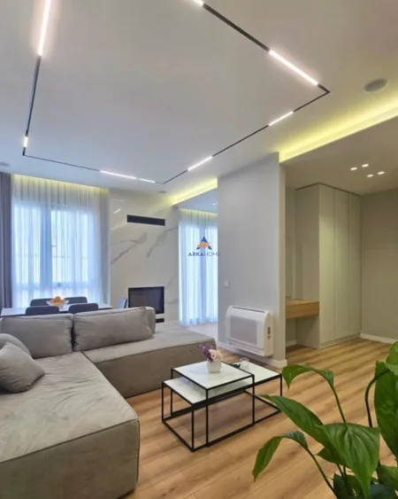 Tirane, jepet me qera apartament 1+1+Ballkon Kati 3, 77 m² 1.400 € (REZIDENCA GREEN VALLEY 1)