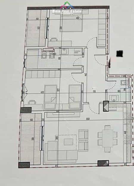 Tirane, shitet apartament 2+1+Ballkon , 111 m² 115.000 € (Ringside Residence,)