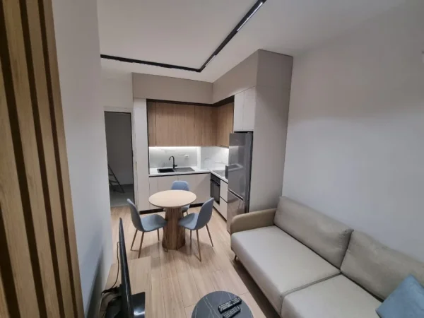 Tirane, jepet me qera apartament 1+1 Kati 8 cmimi 400 € (Pasho hysa)