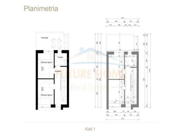 Tirane, shitet Vile Dublex , 234 m² 383.000 € (West Home Residence, Farkë)
