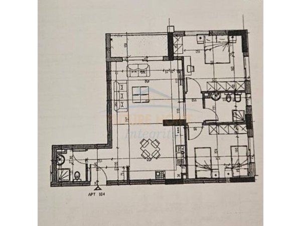 Tirane, shitet apartament 2+1+2 , Kati 1, 103 m² 205.100 € (Kompleksi Mirabella)