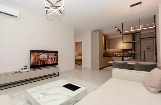 Vlore, jepet me qera apartament 2+1+Ballkon , 73 m² 500 € (Shkolla Muzikes)