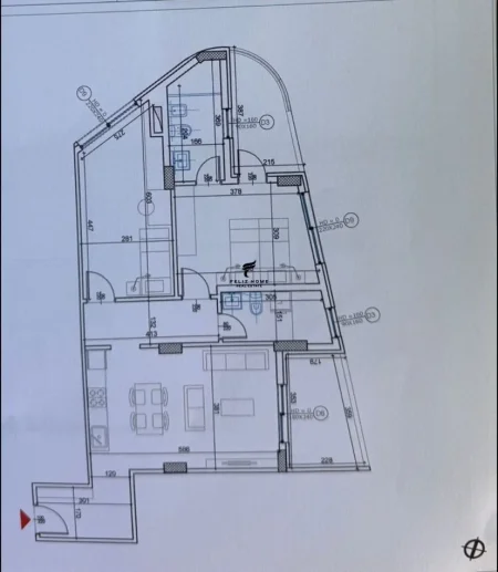 Tirane, shitet apartament 2+1 Kati 3, 113 m² 225.000 € (LIQENI I THATE)