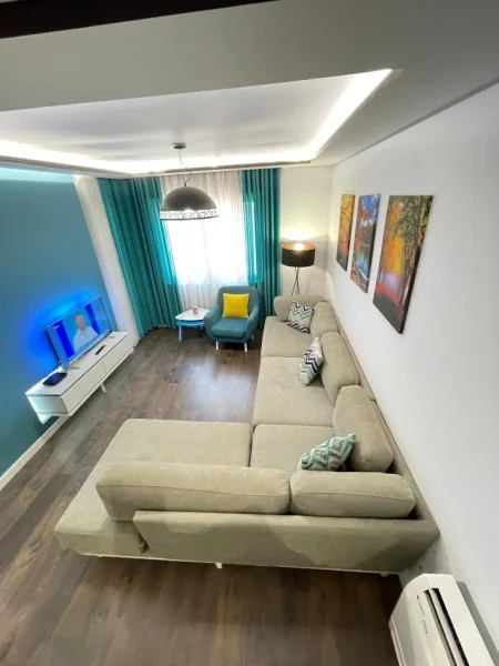 Apartament Lux 2+1+2 per qira, Kompleksi Tower Bridge 3 te Rruga e Dibres