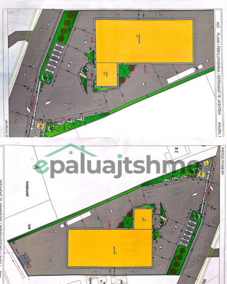 Shitet 1200m2 Kapanon + Zyra dhe 3000m2 Truall ne Vore