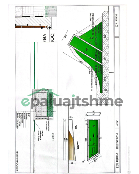 Shitet 1200m2 Kapanon + Zyra dhe 3000m2 Truall ne Vore