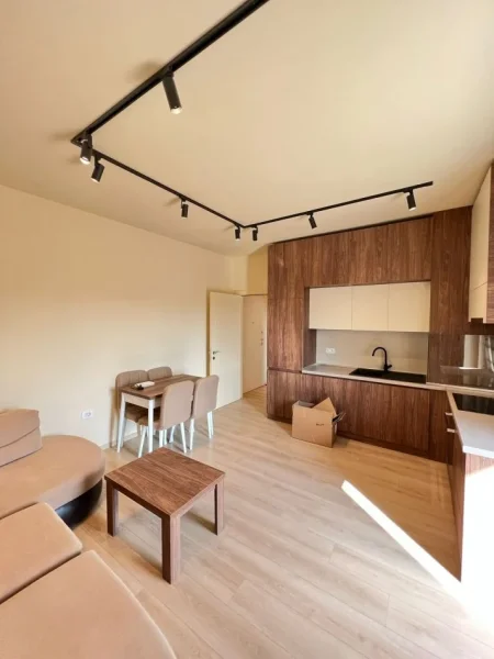 Tirane, jepet me qera apartament 1+1 Kati 6, 65 m² 
