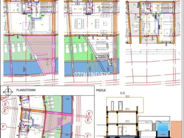 Tirane, shitet Vile 3 Katshe Kati 0, 242 m² 493.965 € (Swan Lake Reidence Farkë Tirana, Albania)