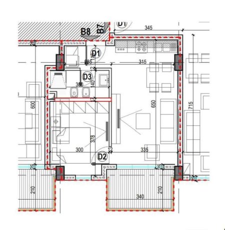 Tirane, shes apartament 1+1+BLK Kati 8, 61 m² 75.500 Euro (Rruga Dritan Hoxha)