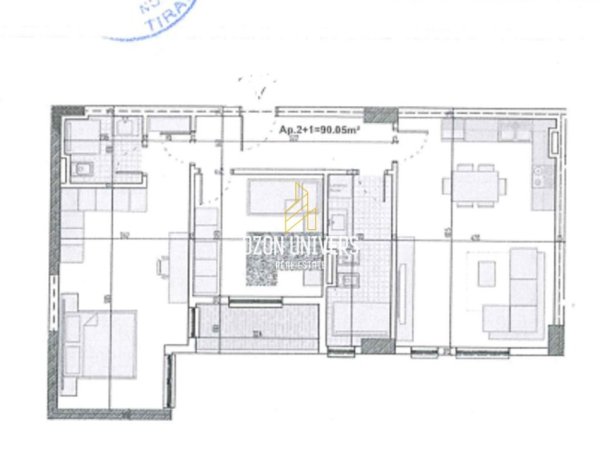 Tirane, shitet apartament 2+1+Ballkon Kati 5, 105 m² 100.890 € (Ringside Residence, Paskuqan Tirana, Albania)