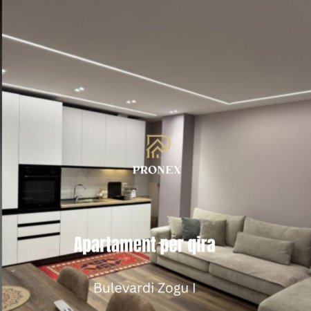Tirane, jepet me qera apartament 1+1+Ballkon Kati 0, 60 m² 800 € (Bulevardi Zogu I)