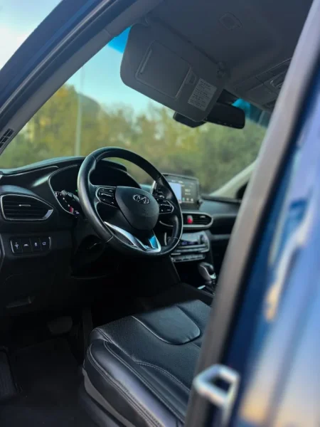 Tirane, shes makine Hyundai Santa Fe Nafte, blu e errët automatik Klima 174.000 km 17.900 €