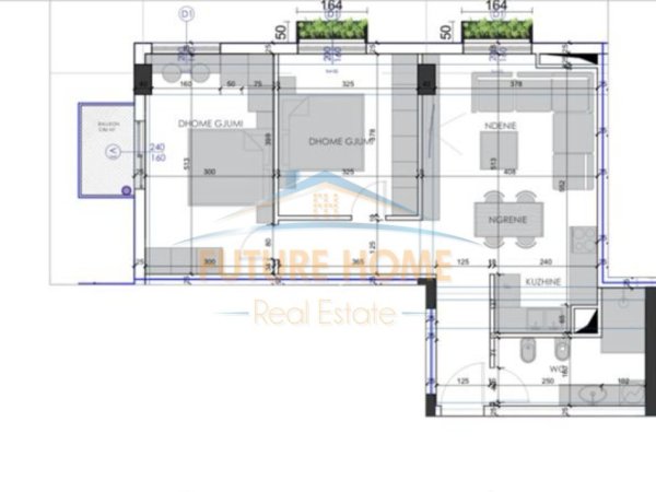 Tirane, shitet apartament 2+1 Kati 2, 93 m² 164.000 € 