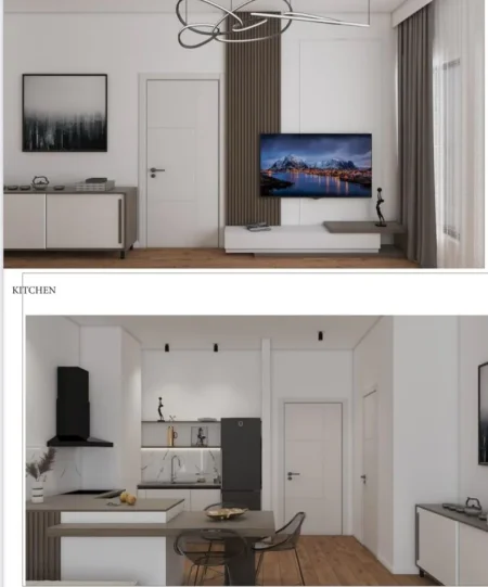 Tirane, shitet apartament 1+1+Ballkon Kati 9, 80 m² 325.000 € (QENDER)