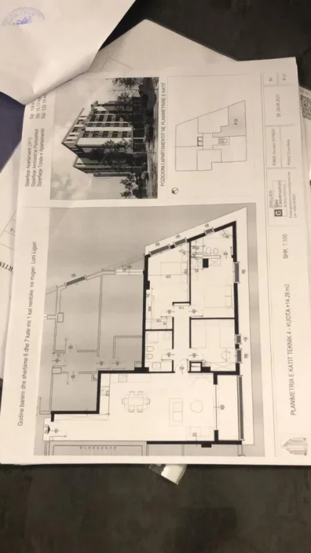 Tirane, shitet apartament 3+1 Kati 4, 132 m² 198.000 € (ASTIR)