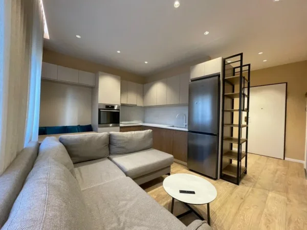 Tirane, jepet me qera apartament 1+1 Kati 2, 600 € (Rruga bardhyl)