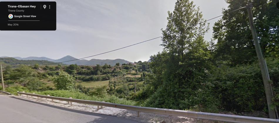 Autostrada Tirane-Elbasan : Parcela nga 262 m² deri në 5000 m² / Çmimet nga 50€ – 70€ për m²