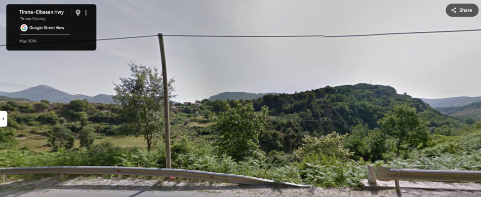 Autostrada Tirane-Elbasan : Parcela nga 262 m² deri në 5000 m² / Çmimet nga 50€ – 70€ për m²