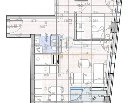 Tirane, shitet apartament 2+1+Ballkon Kati 5, 85 m² 135.700 € (ASTIR)