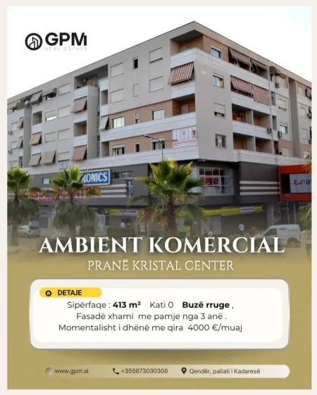 Tirane, shitet ambjent biznesi , 413 m²