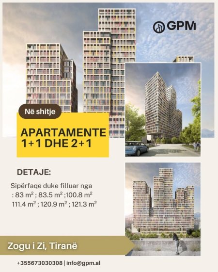 Tirane, shitet apartament 1+1 ,