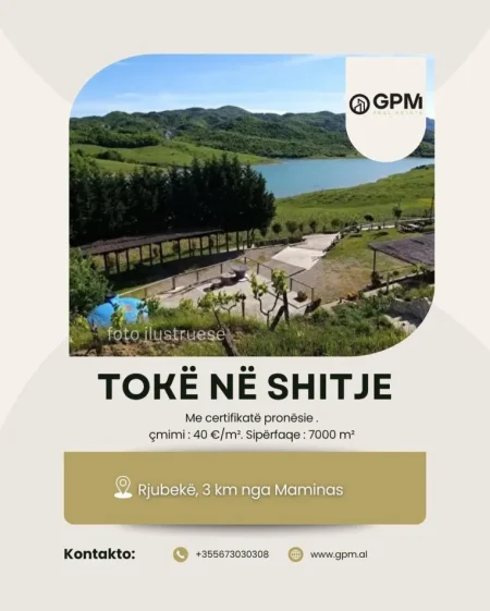 Shqiperi, shitet toke , 7.000 m²