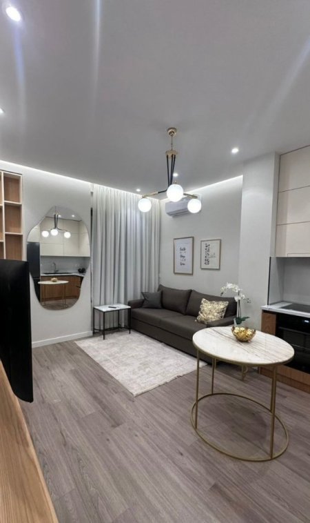 Tirane, jepet me qera apartament 1+1 Kati 8, 50 m² 620 € (Rruga Karl Gega)