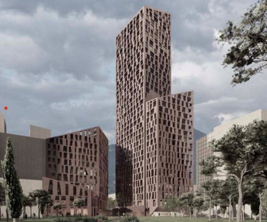 Tirane, jepet me qera apartament 1+1 Kati 1, 98 m² (Tirana Kon2/Bulevardi i Ri.)