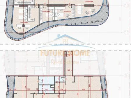 shitet apartament 4+1 Kati 5, 299 m² 600.000 €