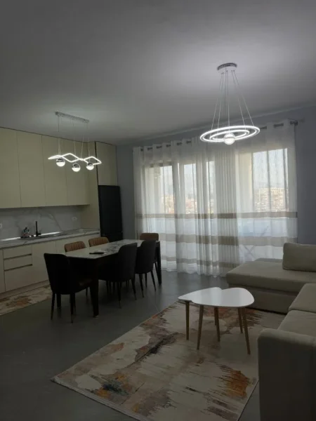Tirane, jepet me qera apartament 2+1+Ballkon , 100 m² (River Residence, prane Eglo)
