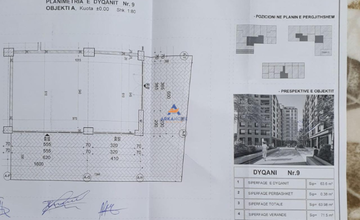 Tirane, jepet me qera ambjent biznesi Kati 0, 136 m² 1.500 € (ish fusha aviacionit)