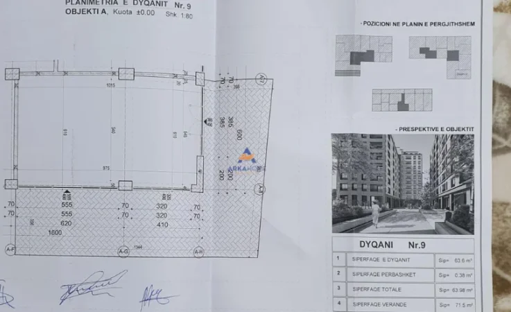 Tirane, jepet me qera ambjent biznesi Kati 0, 136 m² 1.500 € (ish fusha aviacionit)
