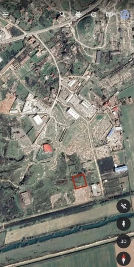 Sarande, shitet truall , 2.100 m² 100.000 € (Vrion Sarande Zona industriale)