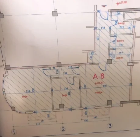 Tirane, jepet me qera zyre Kati 4, 126 m² 2.500 € (Stadiumi Air Albania)