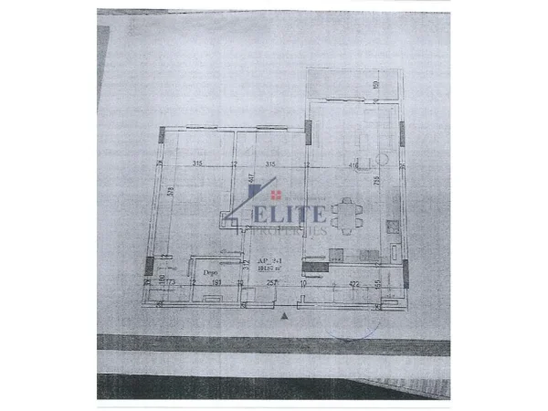 Tirane, shitet apartament 2+1+Ballkon Kati 4, 119 m² 101.116 € (Kamez)