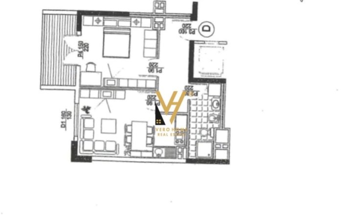 Tirane, shitet apartament 1+1+Ballkon Kati 2, 86 m² 190.000 € (KOMUNA E PARISIT)