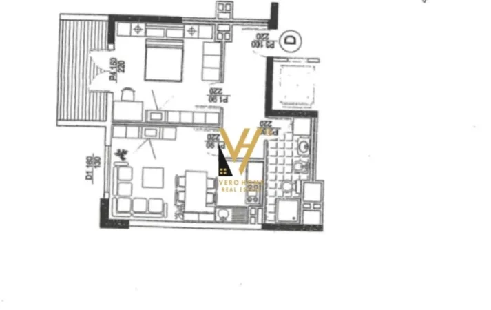 Tirane, shitet apartament 1+1+Ballkon Kati 2, 86 m² 190.000 € (KOMUNA E PARISIT)