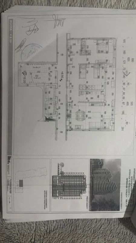 Tirane, shitet apartament 2+1 Kati 2, 109 m² 270.000 € Corner Residence Rruga e Kavajes