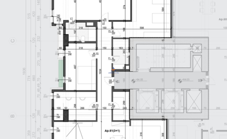 Tirane, shitet apartament 3+1+Ballkon , 262 m² 1.049.200 € (⁠AFER SHESHIT WILLSON RRUGA SULEJMAN DELVINA)