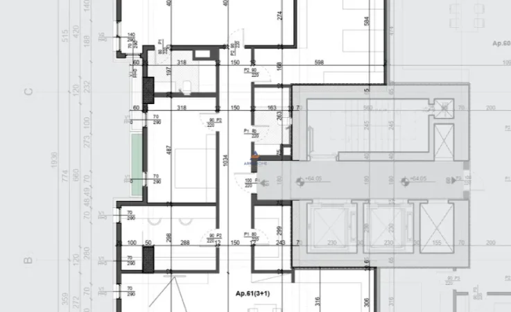 Tirane, shitet apartament 3+1+Ballkon , 262 m² 1.049.200 € (⁠AFER SHESHIT WILLSON RRUGA SULEJMAN DELVINA)