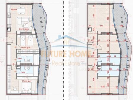 Tirane, shitet apartament 2+1 Kati 11, 141 m² 339.500 € 