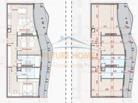 Tirane, shitet apartament 2+1 Kati 11, 141 m² 339.500 € 