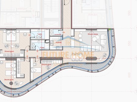Tirane, shitet apartament 3+1 Kati 2, 253 m² 506.500 € 