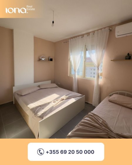 Golem, jepet me qera vjetore apartament 1+1 Kati 5,