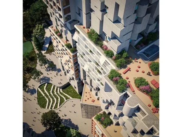 Tirane, shes apartament 3+1+Aneks+Ballkon Kati 15, 158 m² 355.500 € (Hora Vertikale)