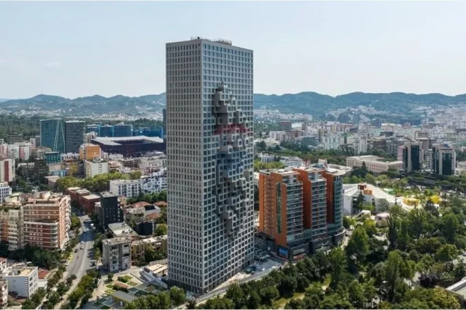 Tirane, shitet apartament 3+1 Kati 15, 205 m²  (Downtown One (ID: 530261056-184)