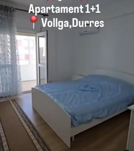 Durres, jepet me qera nga Pronari, pa-komision apartament 1+1 Kati 10, 450 € (Vollga pallati siper gelateri celes)