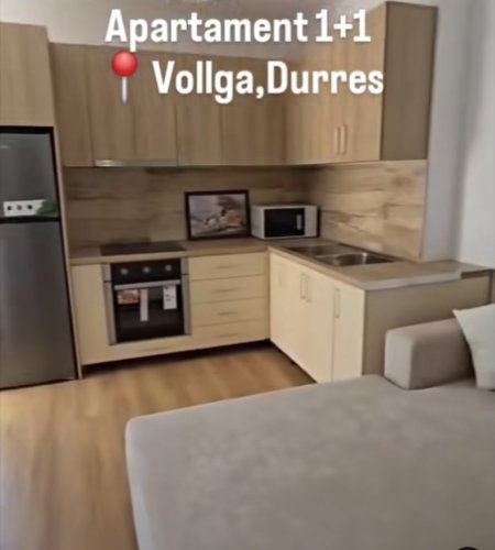 Durres, jepet me qera nga Pronari, pa-komision apartament 1+1 Kati 10, 450 € (Vollga pallati siper gelateri celes)
